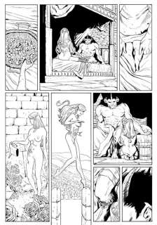 La belle e la Bete - Trif - original page - EO (2018) | Catawiki