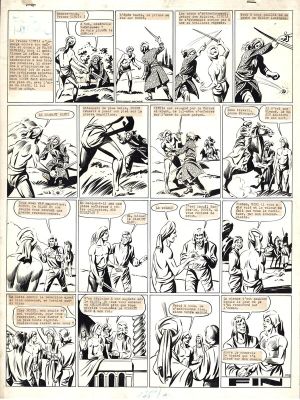André Oulié | Oulié : Planche Robin l’Intrépide | 2DGalleries