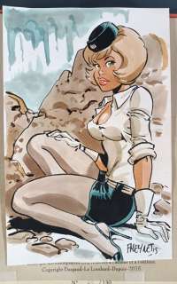 Meynet, Félix (Né... | MEYNET, Félix (Né en 1961) Hommage à Natacha. Encre... | Oger-Blanchet