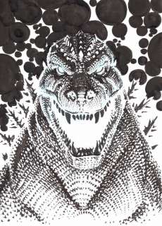 Francesco Biagini - Cover per “Guida da combattimento ai mostri grossi”