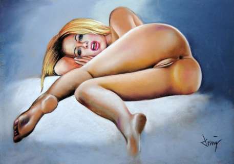 Domingo Ãlvarez GÃ³mez - Obra Ãºnica - Chica esperando - (2019) | Catawiki