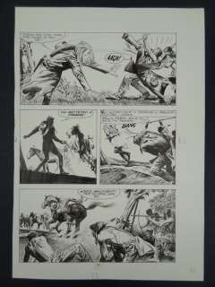 Collana Rodeo n. 40 - Sergio Tarquinio - tavola originale - Page volante - (1970) | Catawiki