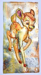 ComicCAN - ORIGINAL Artwork by Chris Duncan - BAMBI on NEWSTEAD can - ART - (2019/2019) | Catawiki