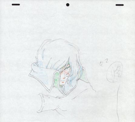 Leiji Matsumoto (Concept) | Leiji Matsumoto - Capitaine Albator [Leijisha studio] [Uchū kaizoku kyaputen Hārokku] 宇宙海賊キャプテンハーロック – Illustration pour une machine à pachinko | 2DGalleries