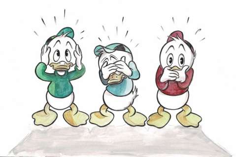 Donald Duck Nephews - OMG! - Original Large Painting - Tony Fernandez - Art original | Catawiki