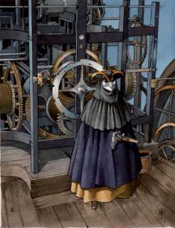 Griffo - Giacomo C L‘heure qui tue Encre de Chine et aquarelle pour la couverture