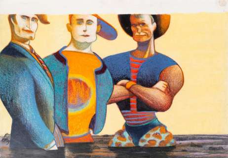 Lorenzo Mattotti - Damerini, 80s | Finarte