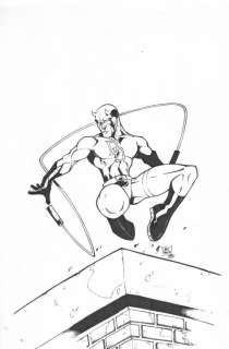Bill Maus - daredevil commission