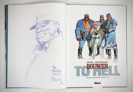 Boucq François Bouncer Dédicace... | BOUCQ François Bouncer Dédicace sur l’album Coeur double... | Vermot et Associés