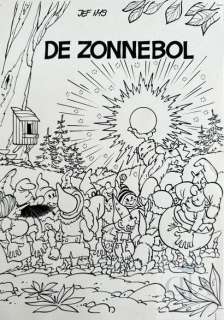 Jef Nys/Langteen en Schommelbuik. Couverture originale de… | Dagoty