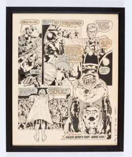 2000 AD Judge Dredd The Day the Law Died original artwork by Mick… | Comic Book Auctions ltd