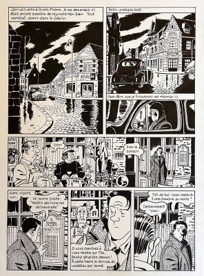 François Ravard | Planche originale Nestor Burma | 2DGalleries