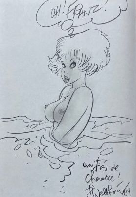 François Walthéry | 1987 - Natacha - Natacha & Co + dédicace à Franz | 2DGalleries