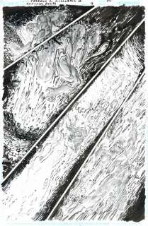 Freddie E. Williams II | Captain Atom (Issue 9 pg. 15) 11 x 17 | Freddie E. Williams II