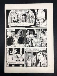 Tex n° 349 - Fabio Civitelli - tavola originale "Abissi" - Page volante - (1989) | Catawiki