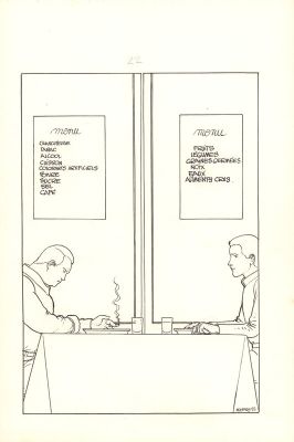 Moebius | Menu 1992 | 2DGalleries
