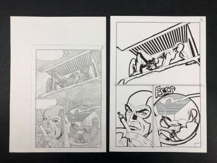 Diabolik - tavola originale "La maschera sbagliata" - Page volante - (2009) | Catawiki