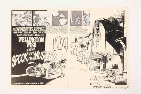 JULSING, FRED (1942-2005). INTRODUCTORY PAGE WELLINGTON WISH | Zwiggelaar Auctions