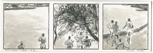 Nicolas Debon | Marathon (2021) | 2DGalleries
