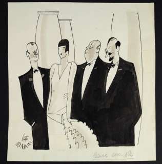Giaci Mondaini - "Gli occhi su di lei" Illustrazione Originale (Master Of Drawing) | Catawiki