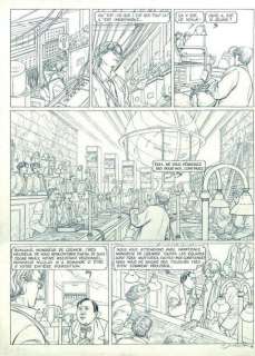 Schuiten François (Né En 1956) | SCHUITEN François Â«La frontière invisibleÂ» Planche de Â«La frontière&he | Aponem