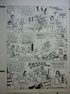 Cézard, Jean - Planche originale + calque couleur - Surplouf (parue dans PIF) | Catawiki