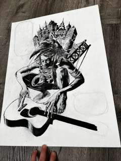 Jason Shawn Alexander - Pearl Jam gig poster