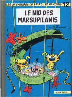 Franquin | Â«Le Nid des marsupilamisÂ». . Dupuis 1960. Cartonné dos papier | Tessier Sarrou