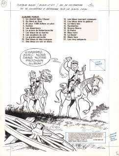 Willy LAMBIL (né en 1936) - Lot 100 : Les Tuniques bleues - Les cinq salopards