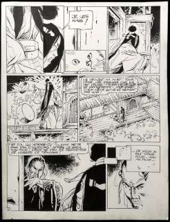 Michetz - Planche originale  + mise en couleur - Kogaratsu T.12 - Le Protocole du Mal | Catawiki