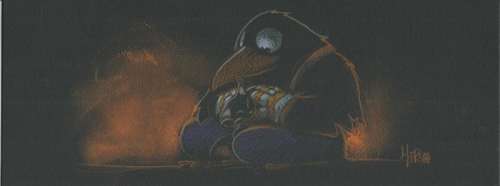 La CittÃ  delle Cose Dimenticate - Massimiliano Frezzato - illustrazione originale + custodia firmata - (2018) | Catawiki