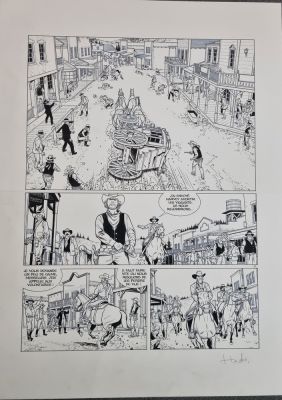 Henriet , Alain - planche originale (11) - La vallée des oubliées | Galerie des bulles