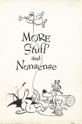 Pogo - Walt Kelly | 114.) WALT KELLY: More Stuff and Nonsense | Galerie Laqua