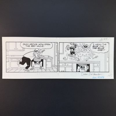 Archie Original Comic Art Signed Dan DeCarlo Fred Andrews Daily Strip 1991 | eBay US (Buy It Now)