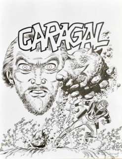 Paape | EDDY LUC ORIENT. TOME 16. CARAGAL. Encre de chine pour cette illustration | Coutau Bégarie