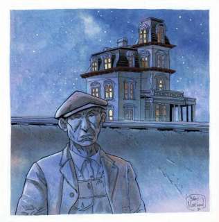 Marchand. Illustration originale | BDEnchères