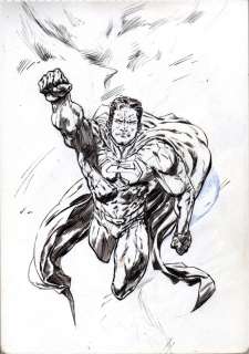 Javier Coscarelli - Ilustraciones - superman - A4 - usd 60