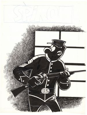 Lambil Willy (Né... | LAMBIL Willy (né en 1936) Les Tuniques Bleues Encre... | Tessier Sarrou