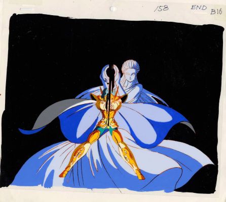 Masami Kurumada... | Lot 30 - Masami Kurumada (車田・正美) - Shingo Araki (荒木 伸吾) Chevaliers... | Aibo Art Auction