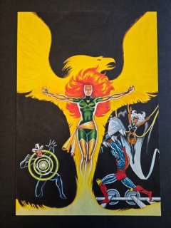 Couverture originale JEAN FRISANO Spécial Strange 26 Lug 1981