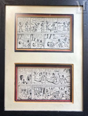 Cuvillier, Maurice (1897-1957) | Lot 91 : Zimbo et Zimba | Millon