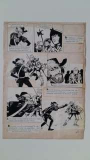 Ticonderoga - Planche originale Gisela Dester - Page volante - (1959) | Catawiki