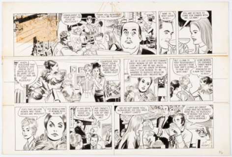 Alex Kotzky | Apartment 3-G Sunday Comic Strip Original Art dated 2-9-69 (Field Enterprises, 1969).... | Heritage