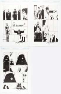 Sal Buscema [Lee Ferguson printed blue line] Dungeons & Dragons: Forgotten Realms #4 Story Page Original Art Group... (Total: 3 Original Art)
