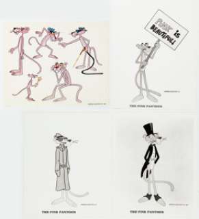 Warren Tufts (attributed) - The Pink Panther #25 Complete 8-Page Story "Code of the West" Original Art and Group of ... (Total: 12 Original Art)