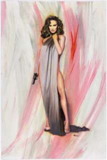 Ron Lesser | Death by Proxy Painting Original Art (undated).... | Heritage