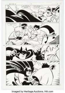 Staton, Joe | Joe Staton and Rick Burchett The Batman and Robin Adventures #17 Story Page 19 Original Art (DC, 1995).... | Heritage