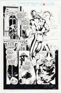 Marrinan, Chris - Chris Marrinan and Mark Stegbauer Nova #2 Story Page 19 Original Art (Marvel, 1994)....
