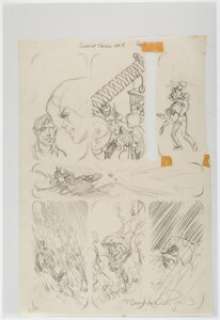 Wrightson, Bernie | Bernie Wrightson Swamp Thing #5 Story Page 6 Preliminary Original Art (DC, 1973).... | Heritage