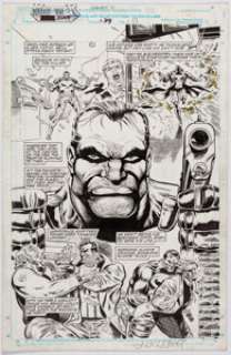 Hebert, John - John Hebert and Fred Fredericks Punisher: War Zone #39 Story Page 13 Original Art (Marvel, 1995)....